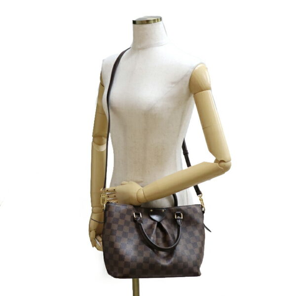 c22 514 8 Louis Vuitton Sienna PM Handbag Damier Canvas Brown