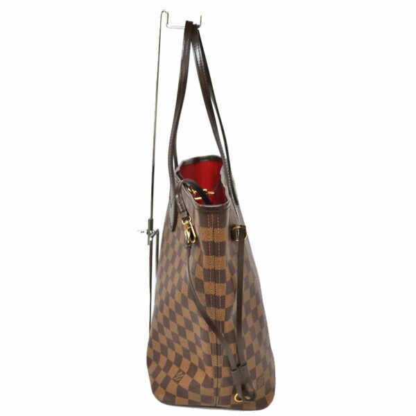 c22 5286 3 Louis Vuitton Neverfull MM Tote Bag Damier Ebene Brown