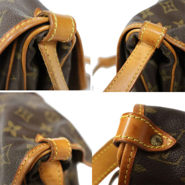 c22 5299 7 Louis Vuitton Saumur 30 Shoulder Bag Monogram Canvas Brown