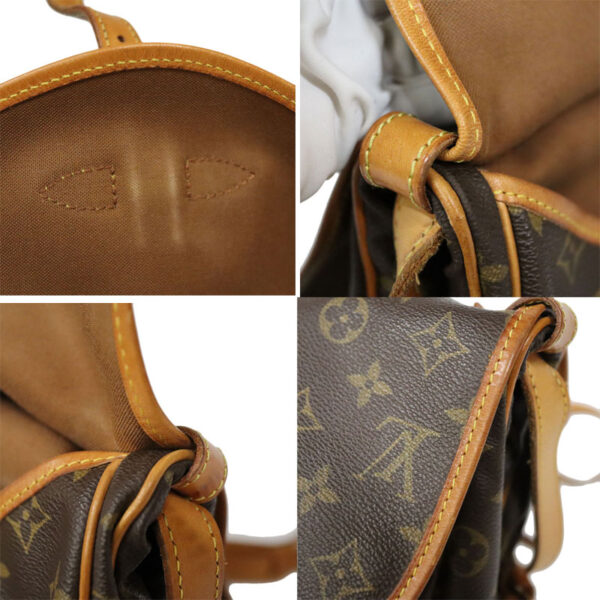 c22 5299 9 Louis Vuitton Saumur 30 Shoulder Bag Monogram Canvas Brown