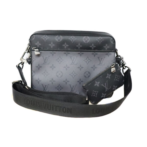 c22 5416 1 Louis Vuitton Trio Messenger Shoulder Bag Eclipse Black