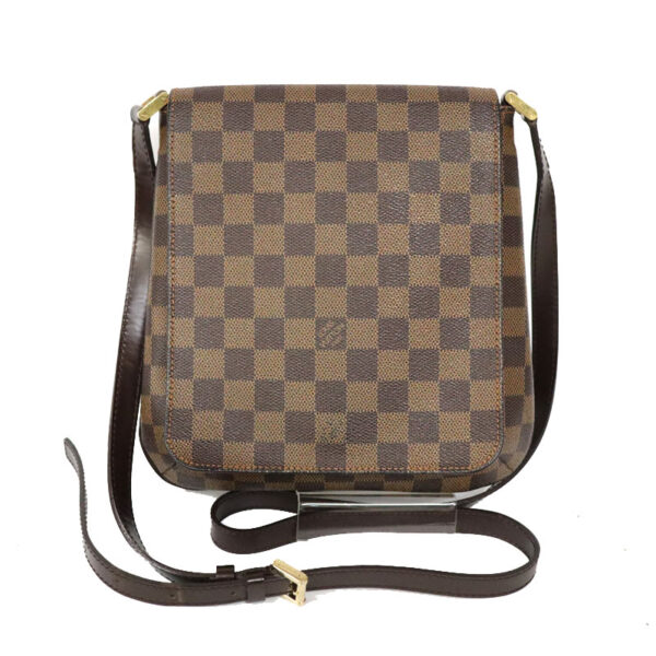 c22 5457 1 Louis Vuitton Musette Tango Shoulder Bag Monogram Canvas Brown