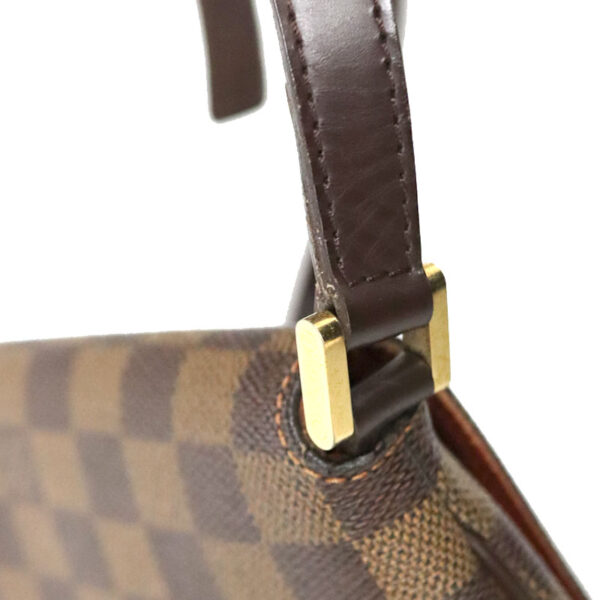 c22 5457 19 Louis Vuitton Musette Tango Shoulder Bag Monogram Canvas Brown