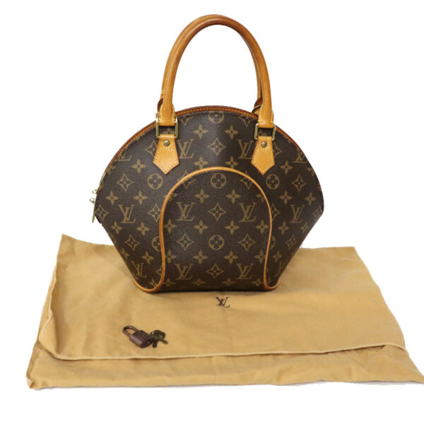 c22 5461 9 Louis Vuitton Ellipse PM Handbag Monogram Canvas Brown