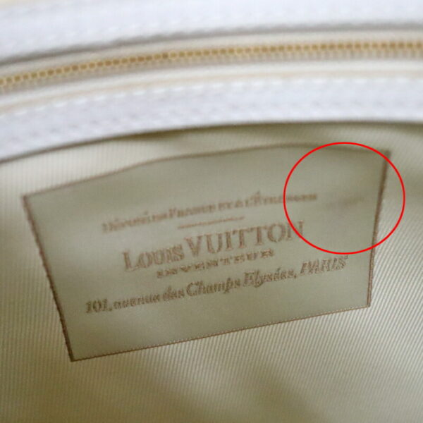 c22 5483 14 Louis Vuitton Hippo MM Tote Bag Monogram Sabia Bron White Beige