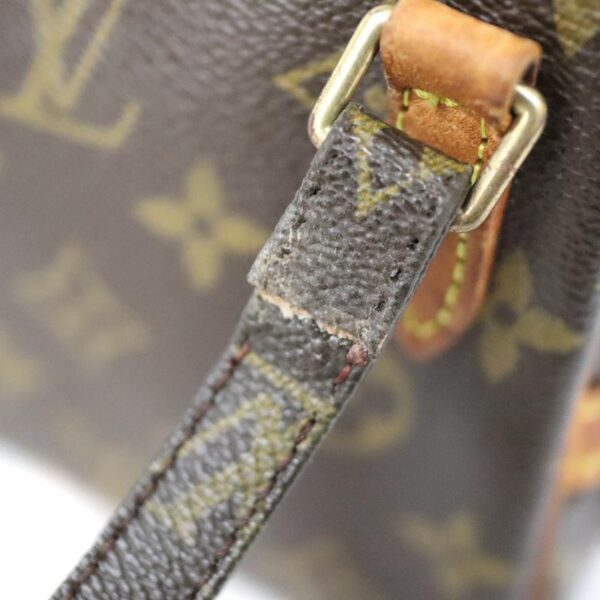 c22 5498 10 Louis Vuitton Pochette Marly Bandouliere Monogram Canvas Brown