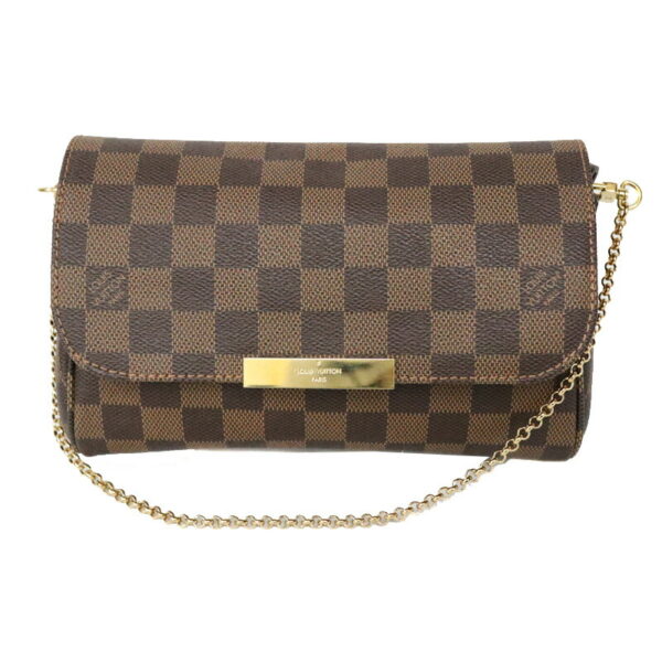 c22 5620 1 Louis Vuitton Favorite PM Shoulder Bag Damier Brown