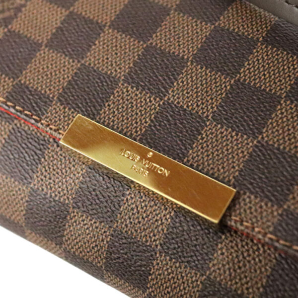 c22 5620 12 Louis Vuitton Favorite PM Shoulder Bag Damier Brown