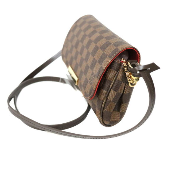 c22 5620 3 Louis Vuitton Favorite PM Shoulder Bag Damier Brown