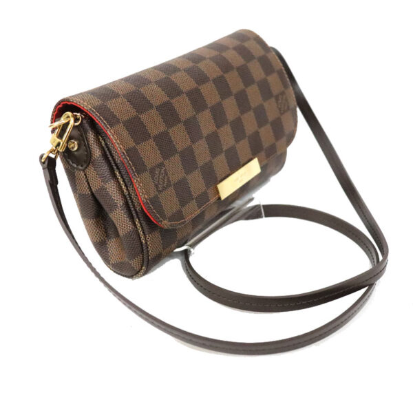 c22 5620 4 Louis Vuitton Favorite PM Shoulder Bag Damier Brown