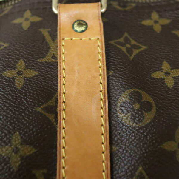 c22 5652 12 Louis Vuitton Keepall 55 Bag Monogram Brown