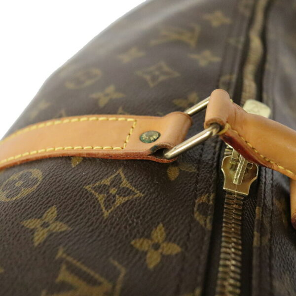 c22 5652 13 Louis Vuitton Keepall 55 Bag Monogram Brown