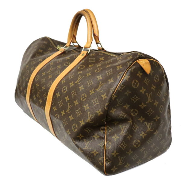 c22 5652 3 Louis Vuitton Keepall 55 Bag Monogram Brown