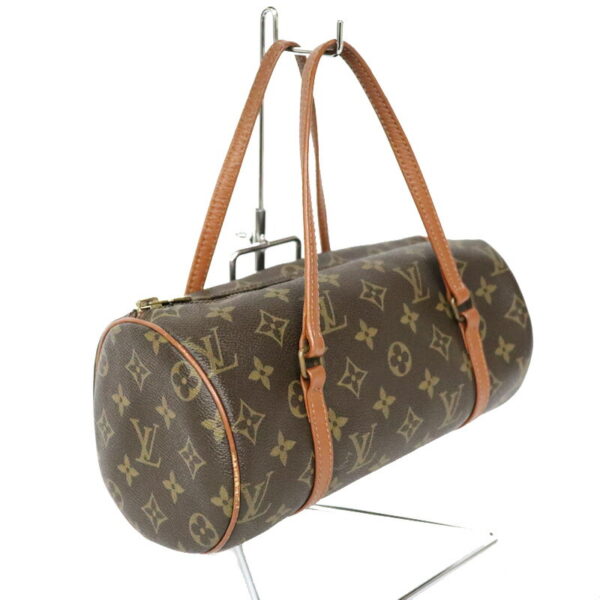 c22 5739 2 Louis Vuitton Papillon Handbag Monogram Brown