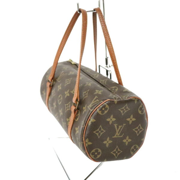 c22 5739 3 Louis Vuitton Papillon Handbag Monogram Brown