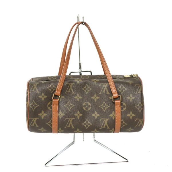 c22 5739 4 Louis Vuitton Papillon Handbag Monogram Brown