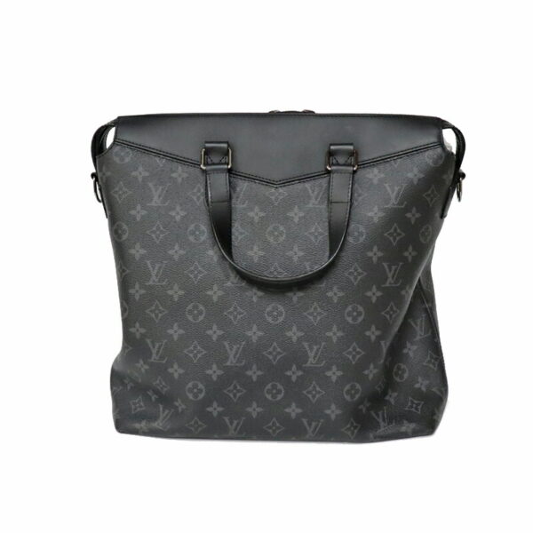 c22 5915 3 Louis Vuitton Explorer Tote Bag Monogram Eclipse Black Gray