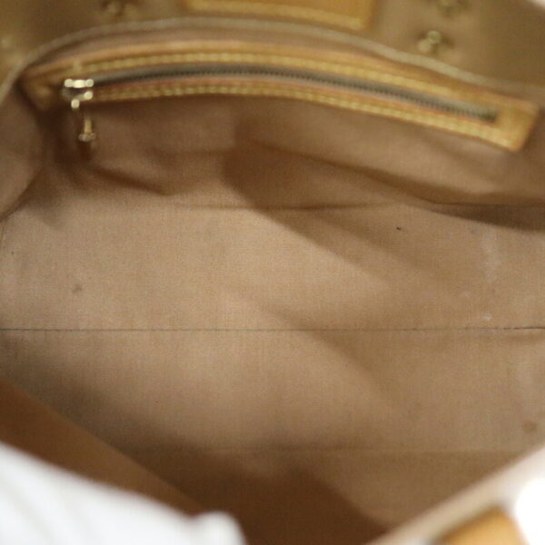 c22 5976 5 Louis Vuitton Lead PM Handbag Vernis Enamel Beige