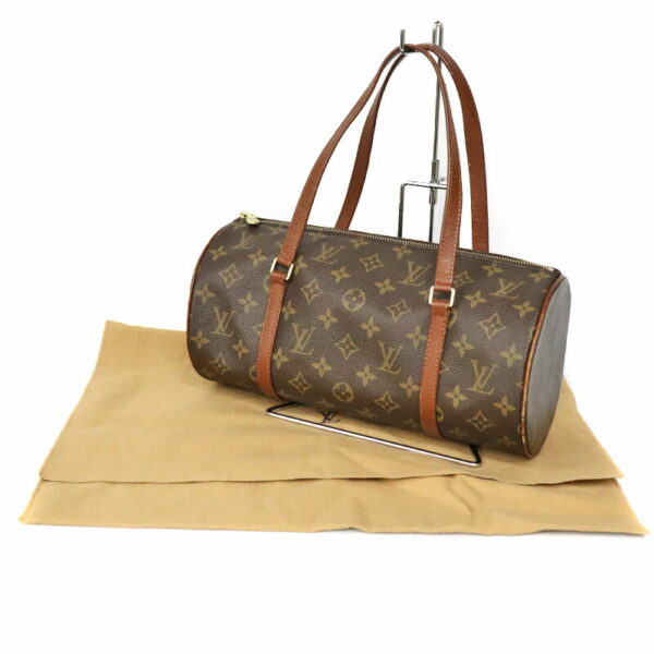 c22 6067 13 Louis Vuitton Papillon Handbag Monogram Canvas Brown