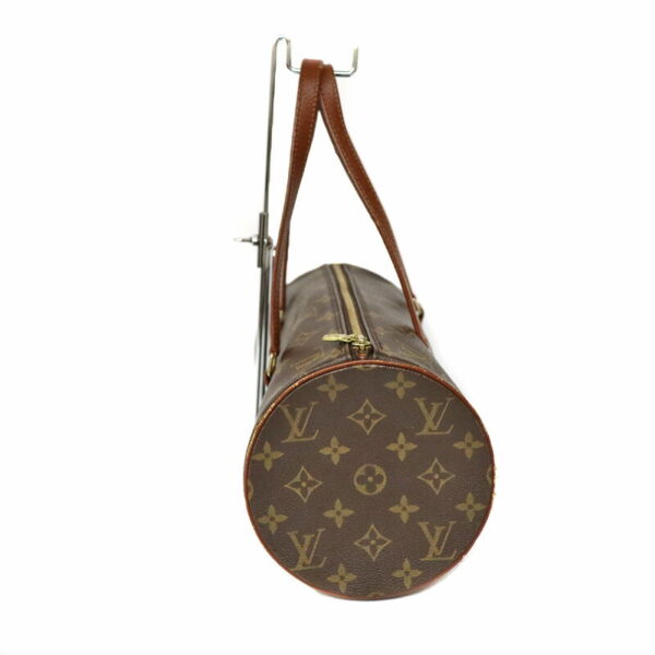 c22 6067 3 Louis Vuitton Papillon Handbag Monogram Canvas Brown