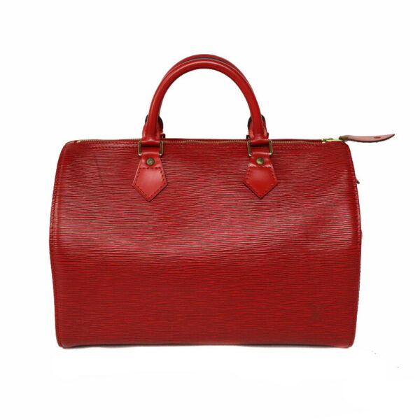 c22 6118 1 Louis Vuitton Speedy 30 Handbag Epi Leather Red