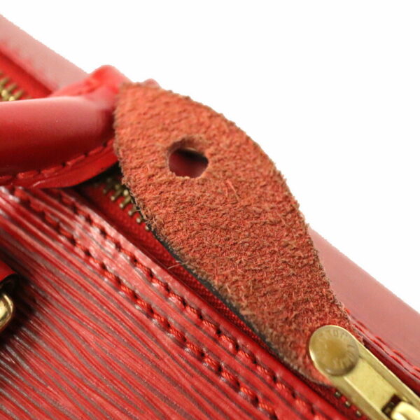 c22 6118 13 Louis Vuitton Speedy 30 Handbag Epi Leather Red