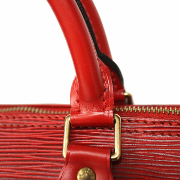 c22 6118 15 Louis Vuitton Speedy 30 Handbag Epi Leather Red