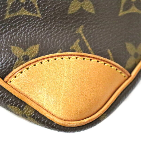 c22 6208 10 Louis Vuitton Danube Shoulder Bag Monogram Canvas Brown