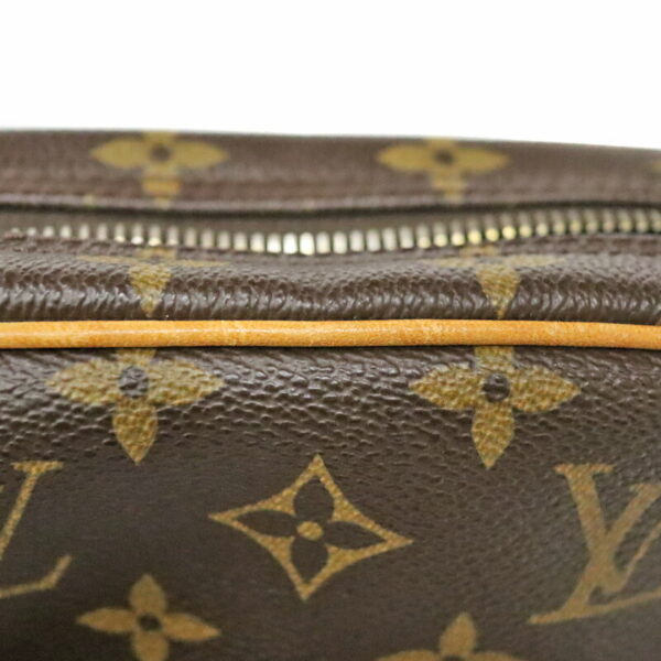 c22 6208 11 Louis Vuitton Danube Shoulder Bag Monogram Canvas Brown