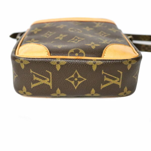 c22 6208 6 Louis Vuitton Danube Shoulder Bag Monogram Canvas Brown