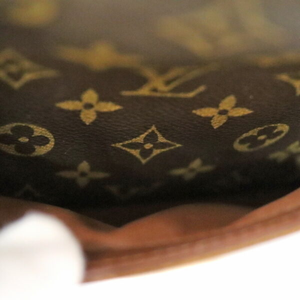 c22 6308 8 Louis Vuitton Blois Shoulder Bag Monogram Canvas Brown