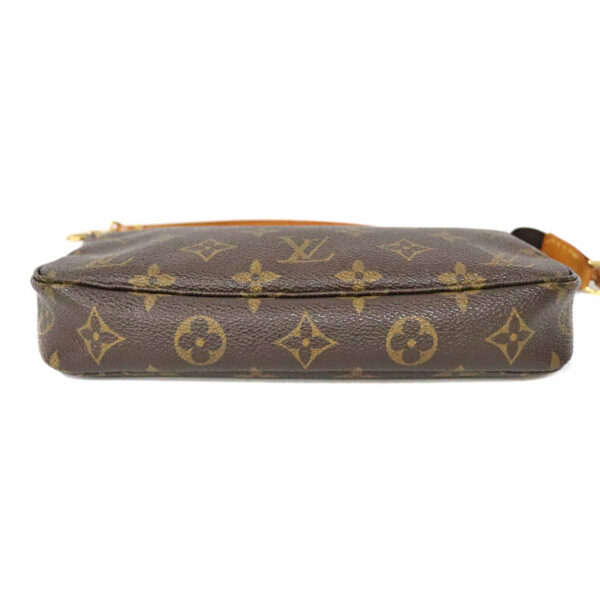 c22 6313 10 Louis Vuitton Pochette Accessory Pouch Monogram Canvas Brown