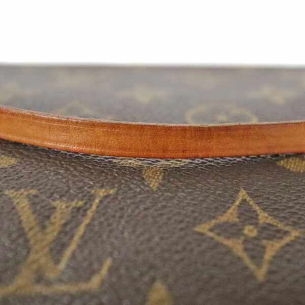 c22 6313 11 Louis Vuitton Pochette Accessory Pouch Monogram Canvas Brown