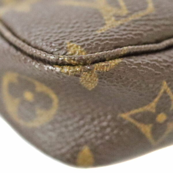 c22 6313 9 Louis Vuitton Pochette Accessory Pouch Monogram Canvas Brown