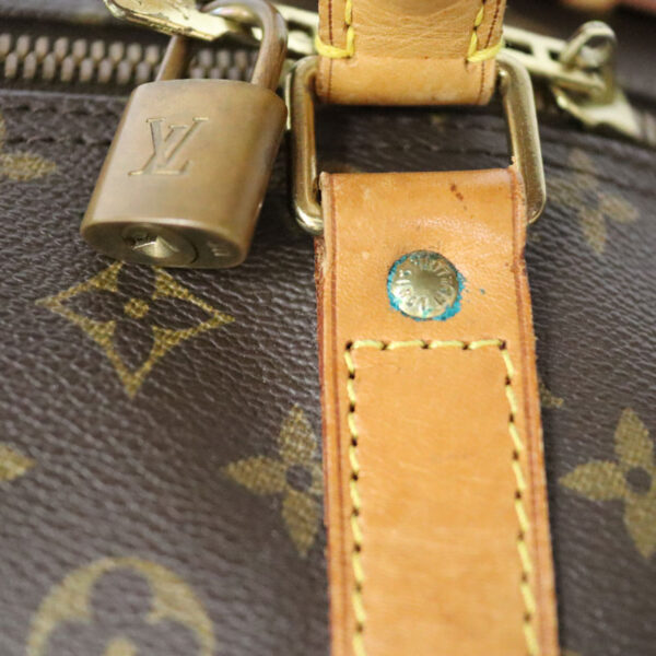 c22 6393 19 Louis Vuitton Keepall Bandouliere 60 Bag Monogram Canvas