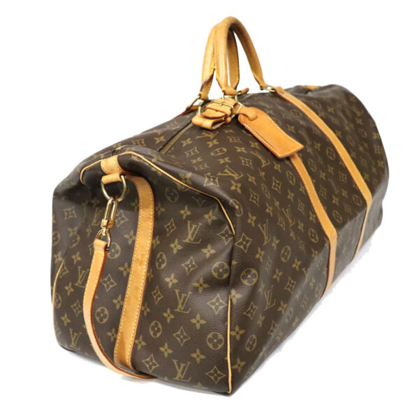 c22 6393 2 Louis Vuitton Keepall Bandouliere 60 Bag Monogram Canvas