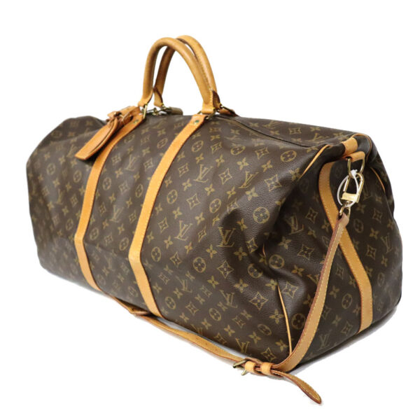 c22 6393 3 Louis Vuitton Keepall Bandouliere 60 Bag Monogram Canvas