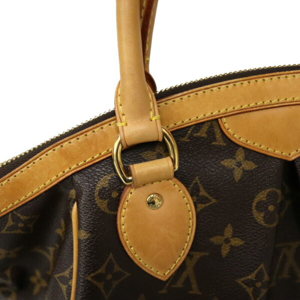 c22 6483 17 Louis Vuitton Tivoli PM Handbag Monogram Canvas Brown