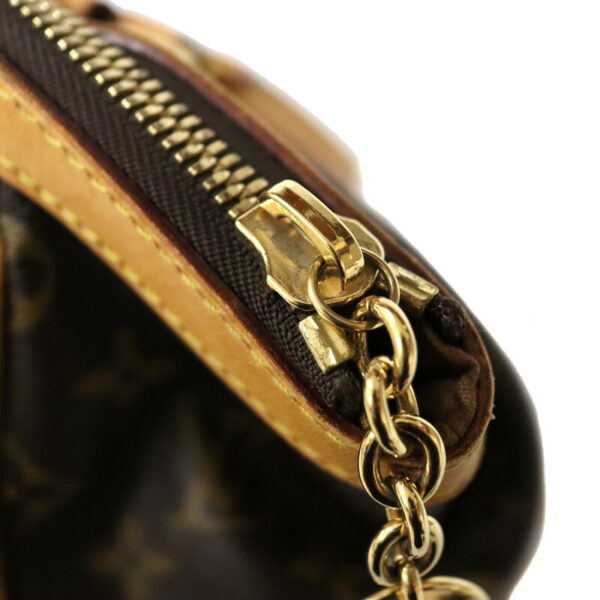 c22 6483 8 Louis Vuitton Tivoli PM Handbag Monogram Canvas Brown