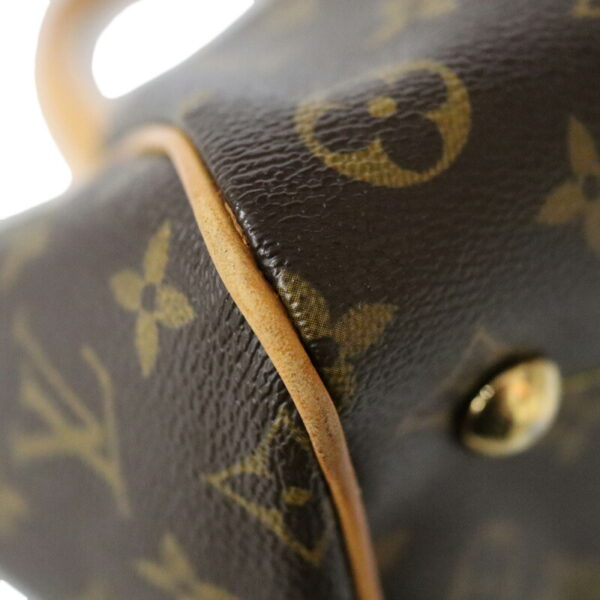 c22 6483 9 Louis Vuitton Tivoli PM Handbag Monogram Canvas Brown