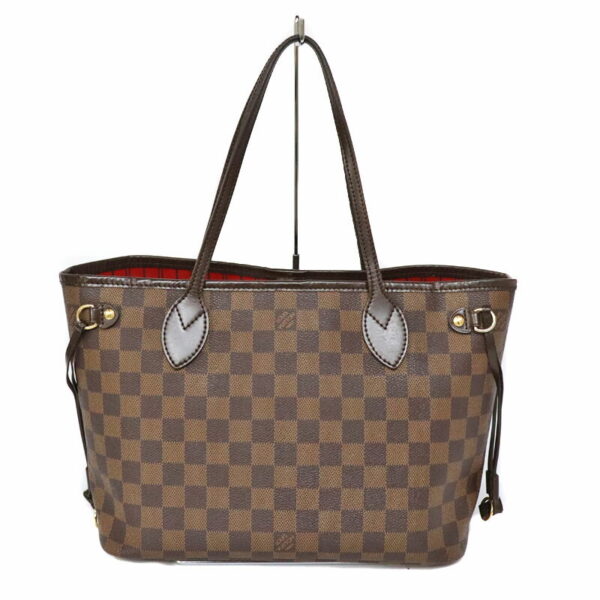 c22 64 1 Louis Vuitton Neverfull PM Tote Bag Damier Canvas Brown