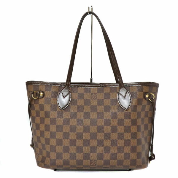 c22 64 3 Louis Vuitton Neverfull PM Tote Bag Damier Canvas Brown