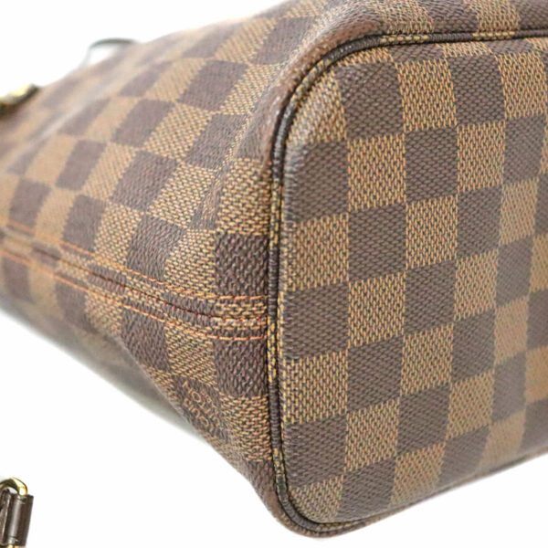 c22 64 7 Louis Vuitton Neverfull PM Tote Bag Damier Canvas Brown