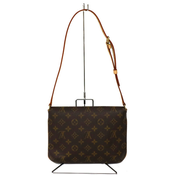 c22 6648 1 Louis Vuitton Musette Tango Shoulder Bag Monogram Brown