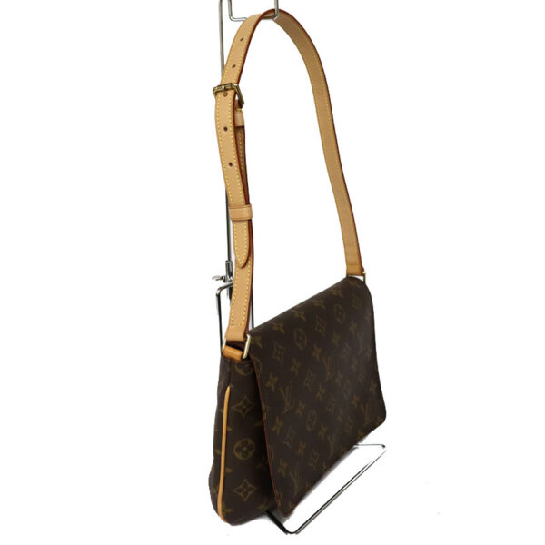 c22 6648 3 Louis Vuitton Musette Tango Shoulder Bag Monogram Brown