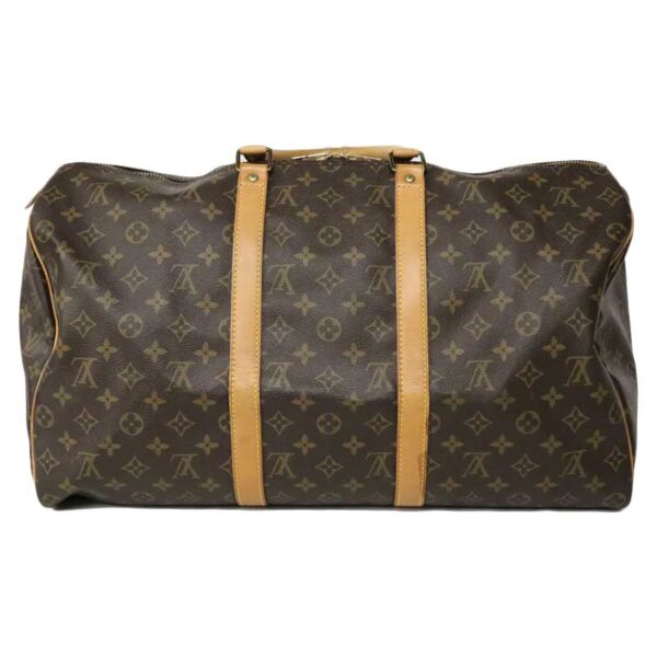 c22 6721 3 Louis Vuitton Keepall 50 Bag Monogram Canvas Brown