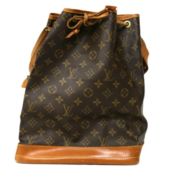 c22 7141 1 Louis Vuitton Noe Shoulder Bag Monogram Canvas Brown