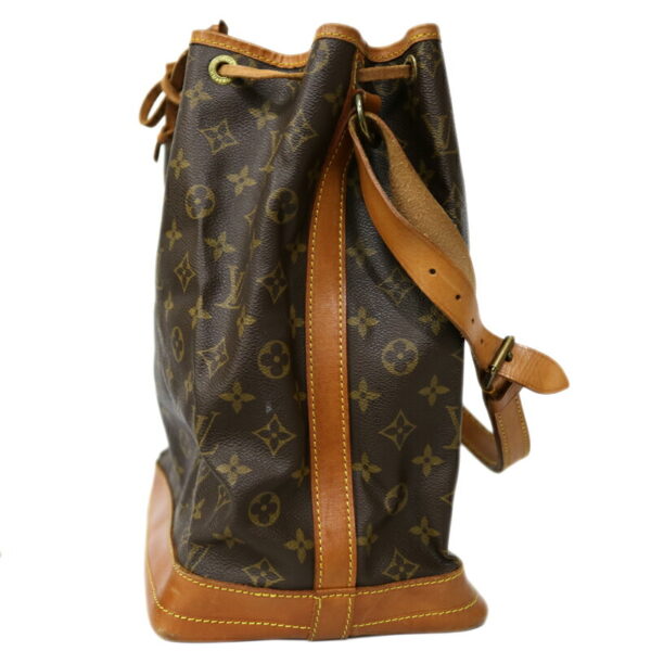 c22 7141 2 Louis Vuitton Noe Shoulder Bag Monogram Canvas Brown