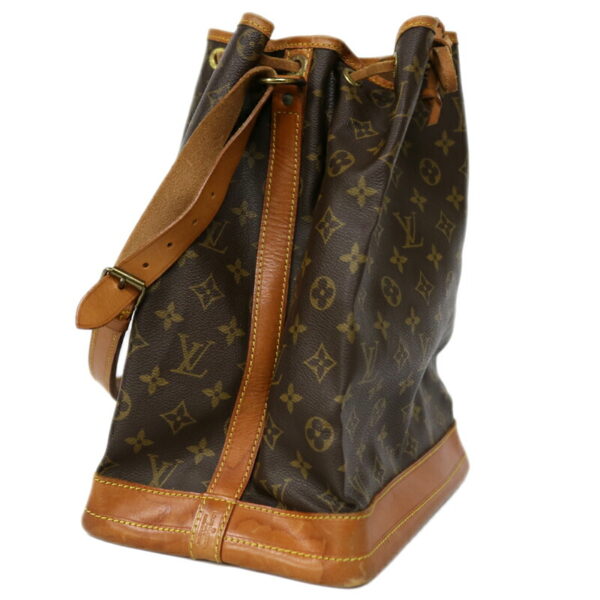 c22 7141 3 Louis Vuitton Noe Shoulder Bag Monogram Canvas Brown