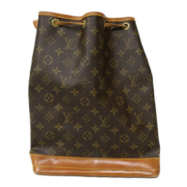 c22 7141 4 Louis Vuitton Noe Shoulder Bag Monogram Canvas Brown